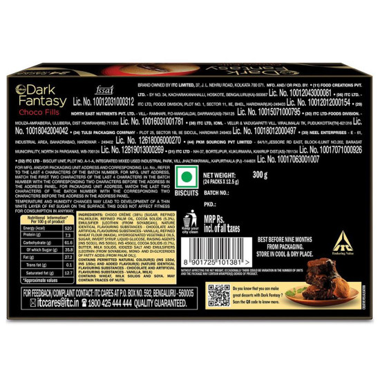 Sunfeast Dark Fantasy Original Choco Filled Biscuits - Rich Choco Delight