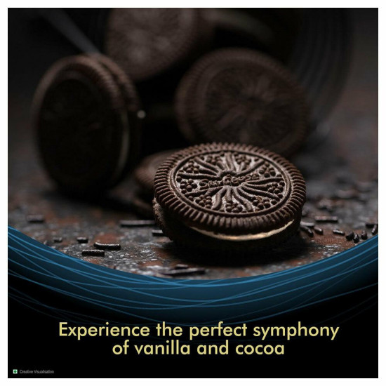 Sunfeast Dark Fantasy Vanilla Creme Biscuits 100 G - Luxurious Vanilla Delight