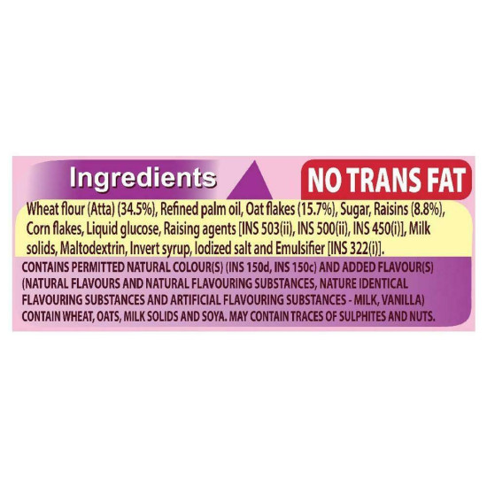 Sunfeast Farmlite Active Oats Biscuits With Raisins 150 G - Healthy Snack Delight
