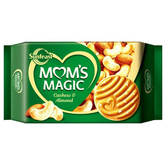 Sunfeast Mom's Magic Cashew & Almond Biscuits - Crispy & Flavorful Delight