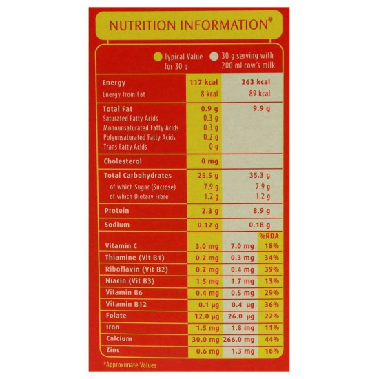 Kellogg's Chocos Crunchy Bites 375 G - Crunchy Chocolaty Breakfast