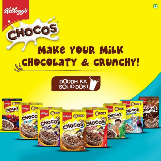 Kellogg's Chocos Duet 375 G - Delicious Wheat-Based Cereal