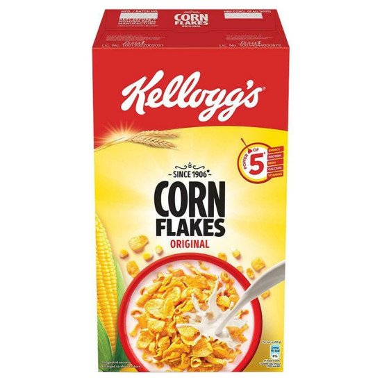Kellogg's Corn Flakes 475 G - Nourishing Breakfast Cereal