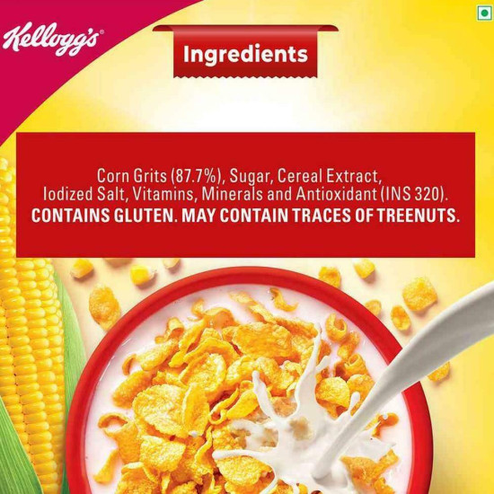 Kellogg's Corn Flakes 875 G - Wholesome Breakfast Cereal