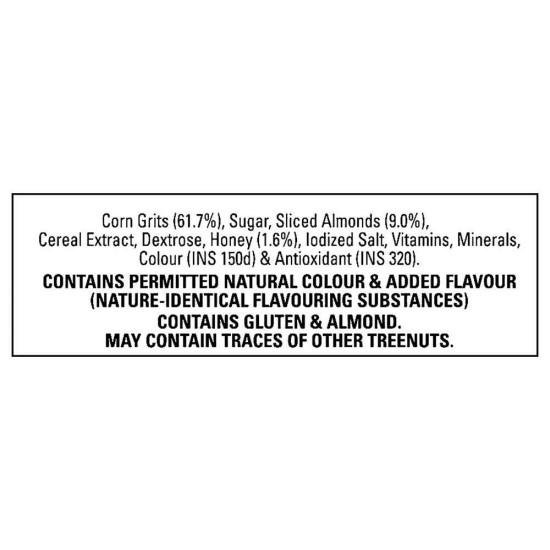 Kellogg's Corn Flakes With Real Almond & Honey - Nourishing Breakfast Cereal