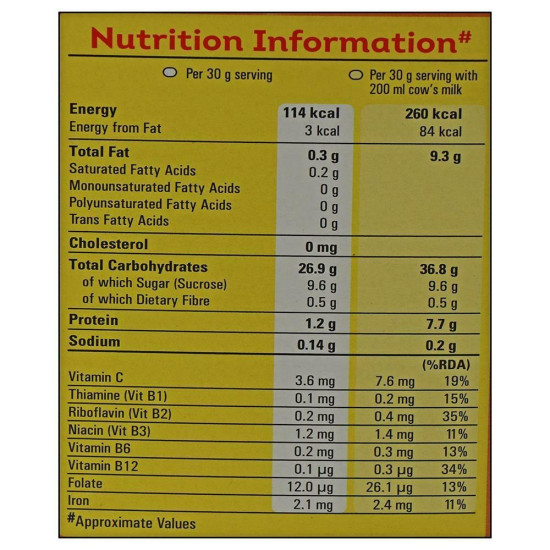 Kellogg's Corn Flakes With Real Honey 630 G - Delicious Breakfast Cereal