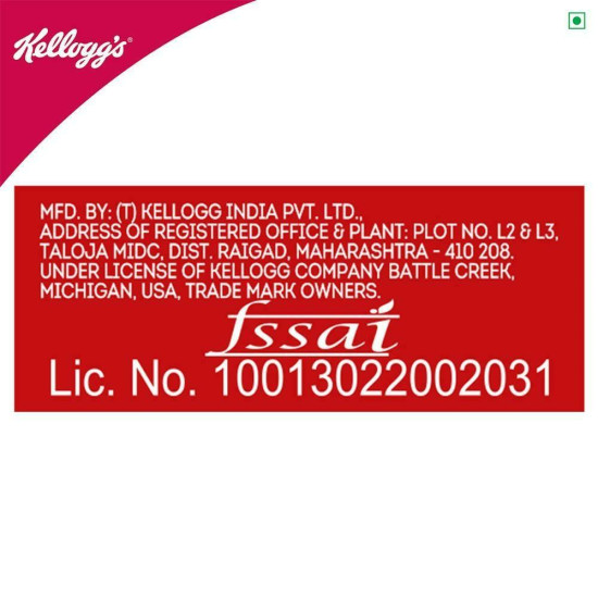 Kellogg's Corn Flakes With Real Strawberry Puree - Delicious Breakfast Cereal