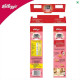 Kellogg's Corn Flakes With Real Strawberry Puree - Delicious Breakfast Cereal