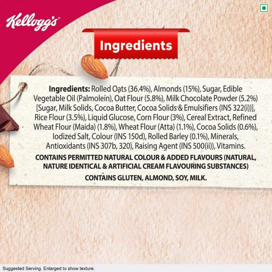 Kellogg's Crunchy Granola with Chocolate & Almonds - Delicious Breakfast Cereal