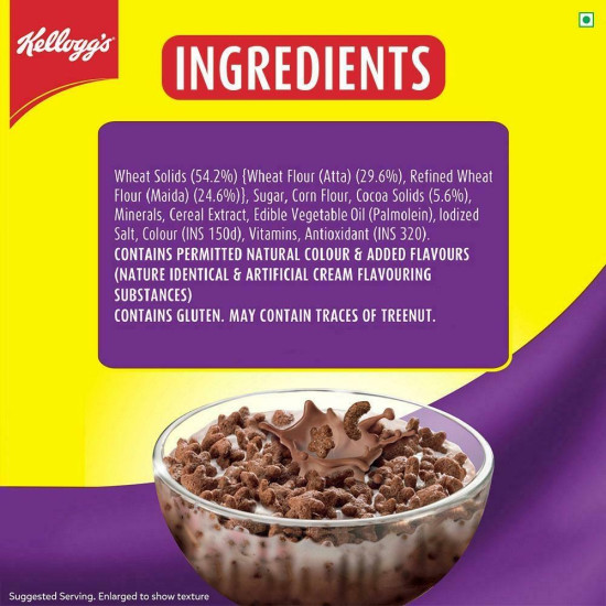 Kellogg's Moons & Stars Chocos 375 G - Delicious Breakfast Cereal
