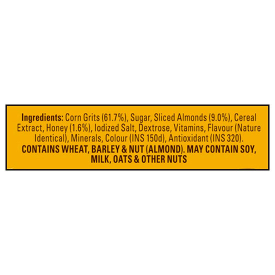 Kellogg's Real Almond Honey Corn Flakes - Nourishing Breakfast Cereal