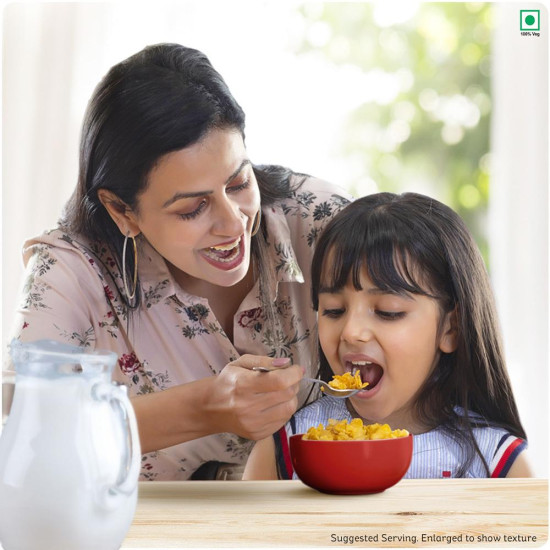 Kellogg's Real Almond Honey Corn Flakes - Nourishing Breakfast Cereal
