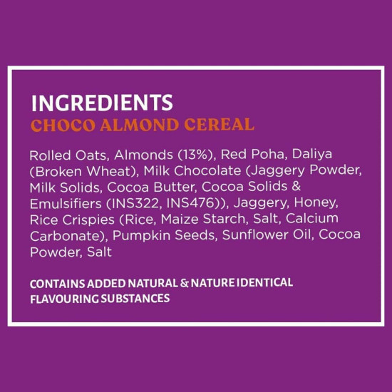 Open Secret Choco Almond Cereal Flakes - Nutritious Breakfast Delight
