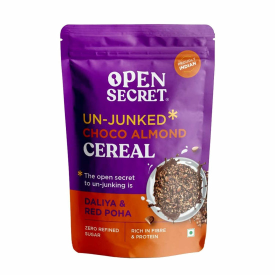 Open Secret Muesli Chocolate Almond 350G - Nutritious Breakfast Cereal