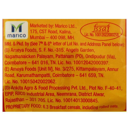 Saffola Peppy Tomato Instant Masala Oats 500 G - Quick & Healthy Snack