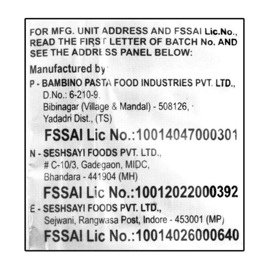 Bambino Premium Penne Pasta 500 G - High-Quality Durum Wheat