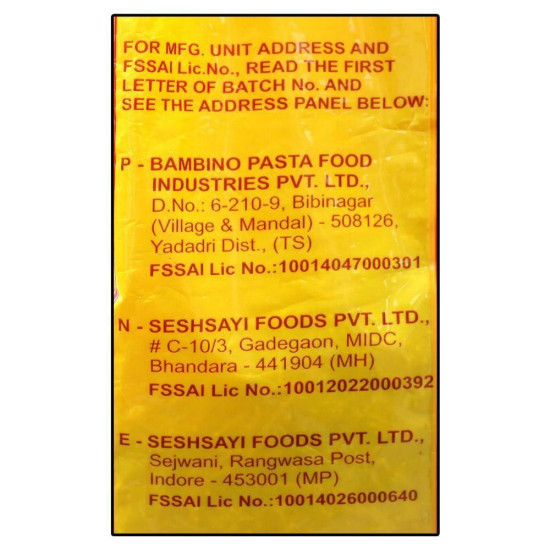 Bambino Premium Vermicelli 850 G - Authentic Indian Taste