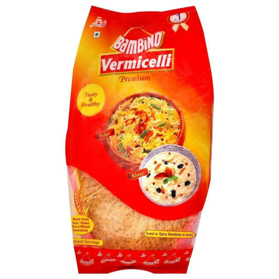 Bambino Premium Vermicelli 850 G - Authentic Indian Taste
