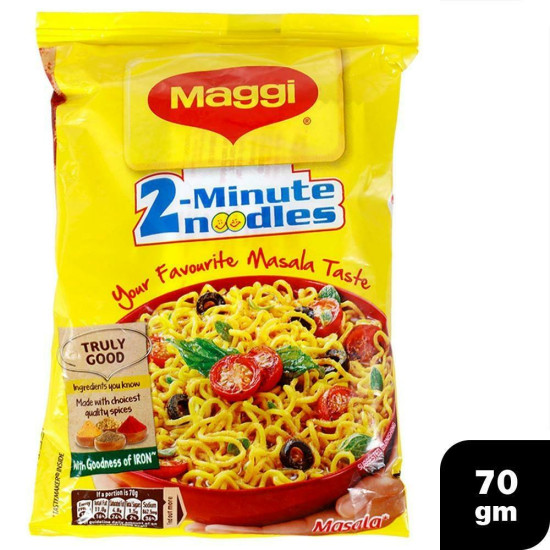 Maggi 2-Minute Masala Noodles - Authentic Indian Flavor