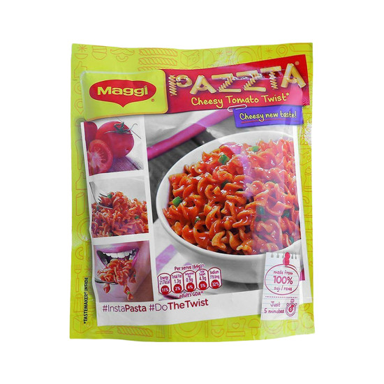 Maggi Cheesy Tomato Twist Instant Pazzta - Quick & Delicious