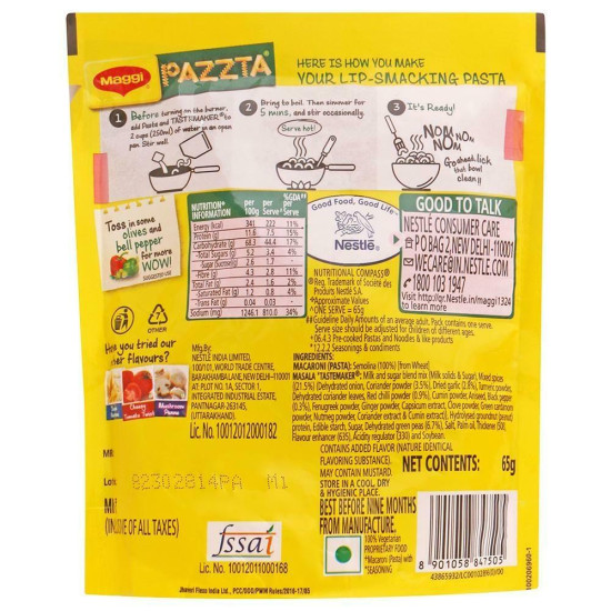 Maggi Masala Penne Instant Pazzta - Quick & Delicious Snack