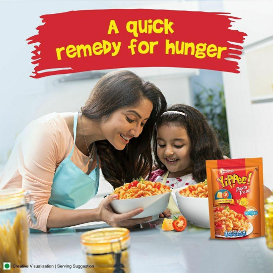 Sunfeast Tomato Cheese Instant Pasta Treat 65 G - Delicious & Healthy Snack