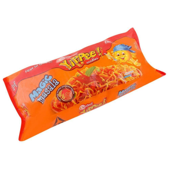 Sunfeast Yippee Magic Masala Instant Noodles - Unique Spicy Flavor