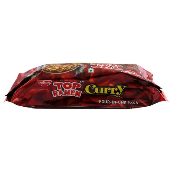 Nissin Top Ramen Curry Noodles 280 G - Authentic Indian Flavor