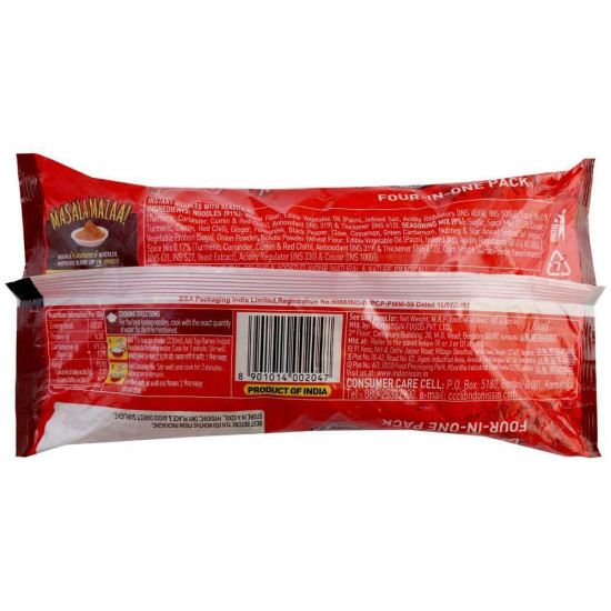 Nissin Top Ramen New Masala Instant Noodles 240 G - Flavorful 14 Spices