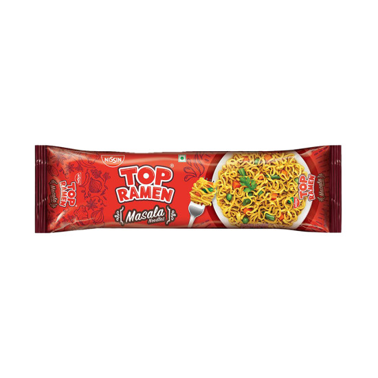 Nissin Top Ramen New Masala Instant Noodles 360 G - Spicy Delight