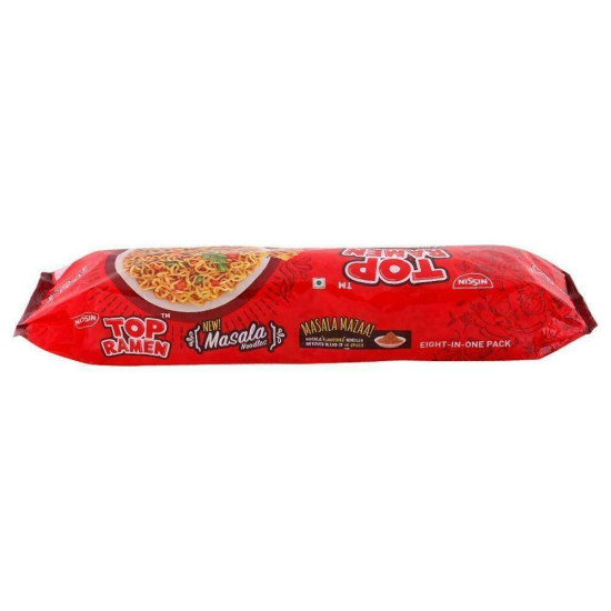 Top Ramen New Masala Instant Noodles 480 G - Authentic Indian Flavor
