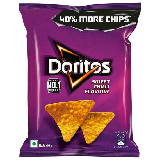 Doritos Sweet Chilli Nachos 56g - Spicy Party Snack