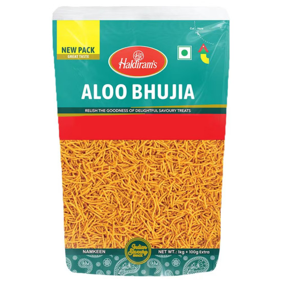 Haldiram's Aloo Bhujia 1 Kg - Authentic Bikaner Taste