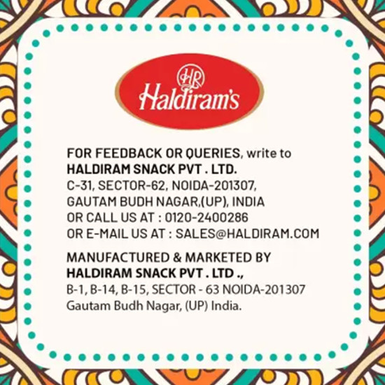 Haldiram's Mini Bhakharwadi 200 G - Spicy Gujarati Snack