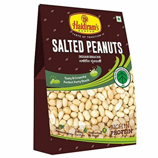 Haldiram's Salted Peanuts 200g (Pack of 3) - Delicious Snack