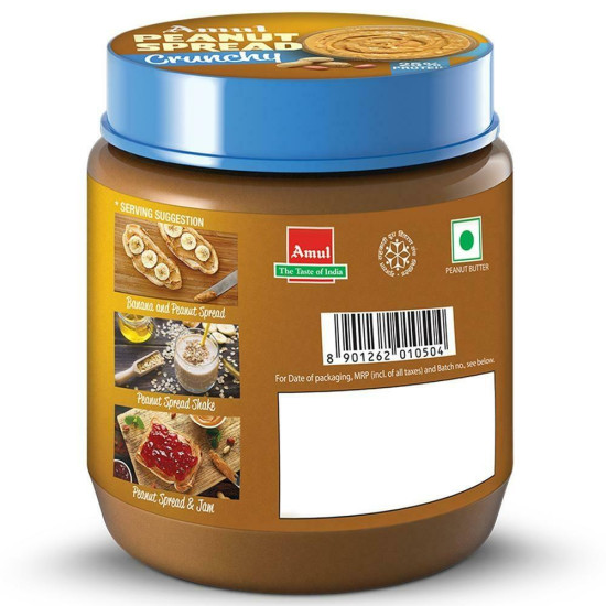 Amul Crunchy Peanut Spread 300 G - Chunky Peanut Perfection