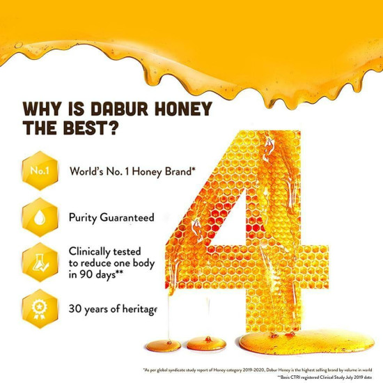 Dabur Honey 1 Kg - Pure and Natural Sweetness