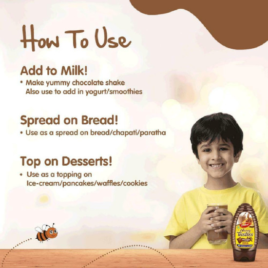 Dabur Honey Tasties Chocolate 200 G - Sweeten Your Meals
