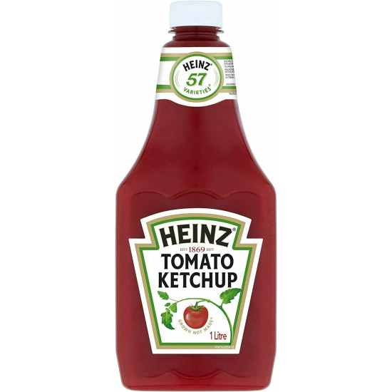 Heinz Tomato Ketchup 1 Ltr - Rich Tomato Flavor