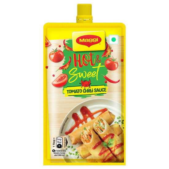 Maggi Hot & Sweet Tomato Chilli Sauce 80 g - Unique Taste for Snacks