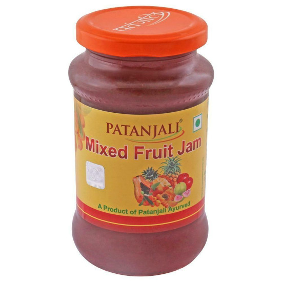 Patanjali Mixed Fruit Jam 500 G - Delicious Fruit Spread