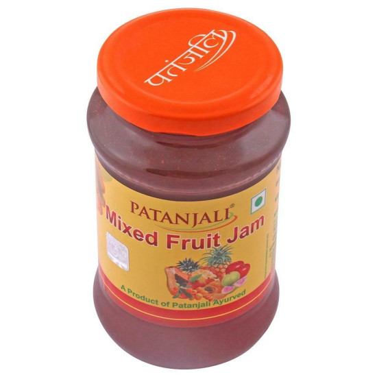 Patanjali Mixed Fruit Jam 500 G - Delicious Fruit Spread