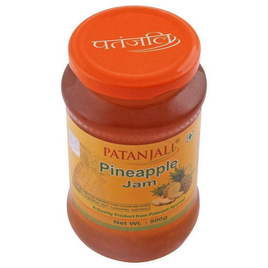 Patanjali Pineapple Jam 500 G - Natural Fruit Spread