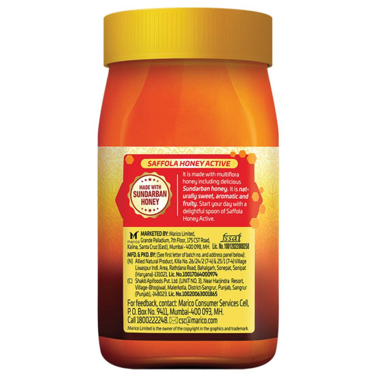 Saffola Active Honey 1 Kg - Versatile and Flavorful