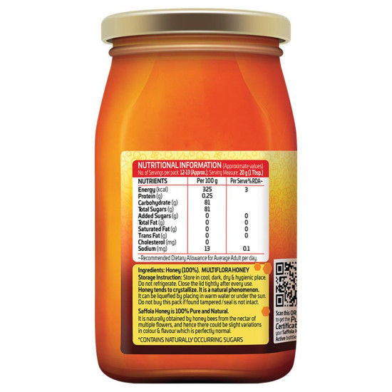 Saffola Active Honey 250 G - Natural Sweetness