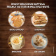 Saffola Crunchy Peanut Butter With Jaggery 350 G - Delicious Crunchy Spread