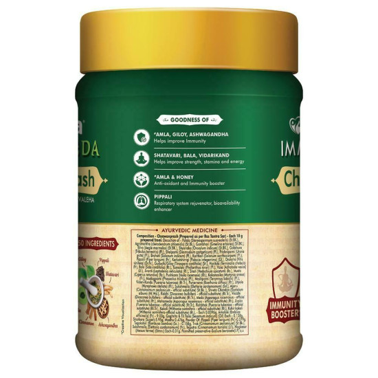 Saffola Immuniveda Chyawanprash 500 G - Ayurvedic Immunity Booster