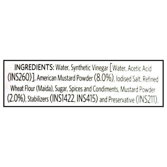 Veeba American Mustard Sauce 320 G - Tangy & Flavorful