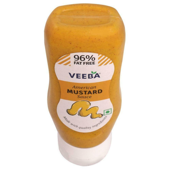 Veeba American Mustard Sauce 320 G - Tangy & Flavorful
