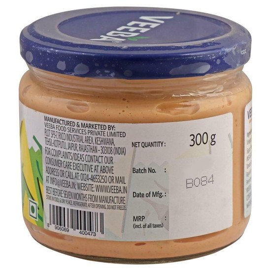 Veeba Cheese & Jalapeno Dip 300 G - Spicy & Creamy Delight